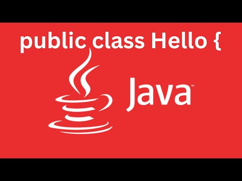 Java Public Class Hello World