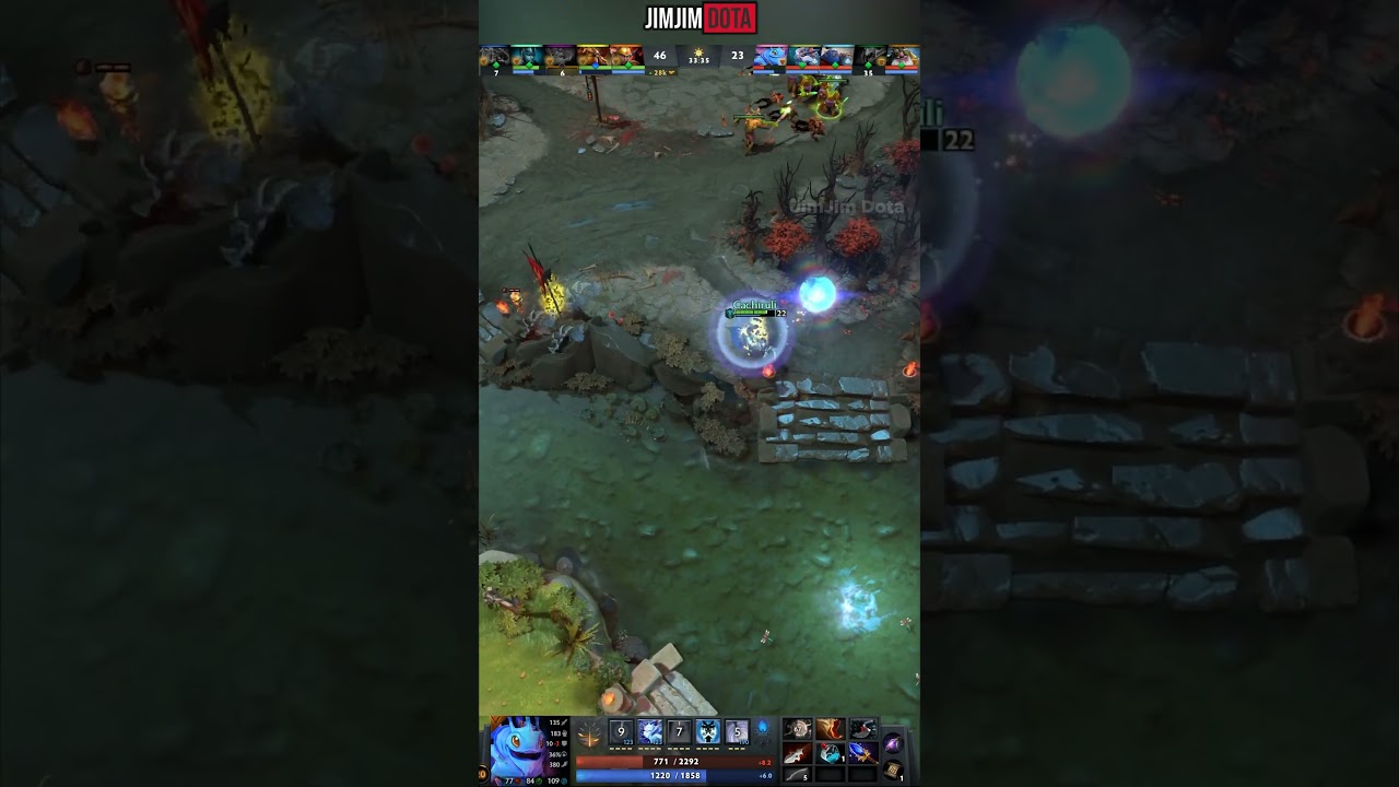 Искусство игры на Puck #dota2 #шорты #puck