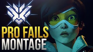 When Overwatch Pro Players Fail - Overwatch Montage