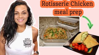 Rotisserie Chicken Fried Rice | Avocado Chicken Salad | Meal Prep | Healthy Food | Easy Recipe