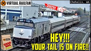 AMTRAK’S TAIL IS ON FIRE! MANY MEETS, 3-WAYS, ZIPPER IN 3-WAY, BUNCH OF DARWIN’S! & MORE! 11/4&5/22