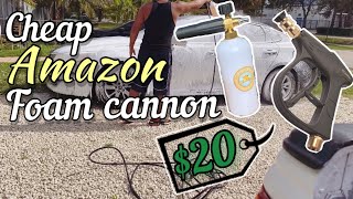 Amazon Foam Cannon | Testing And Unboxing Detailing Product NEW!