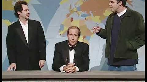 Chevy Chase, Dennis Miller and Norm Macdonald at SNL