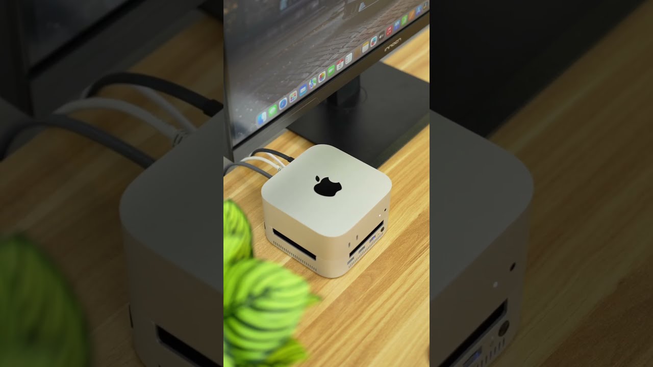 Acasis 40Gbps Mac Mini M4 Dock Dual Bay SSD Enclosure