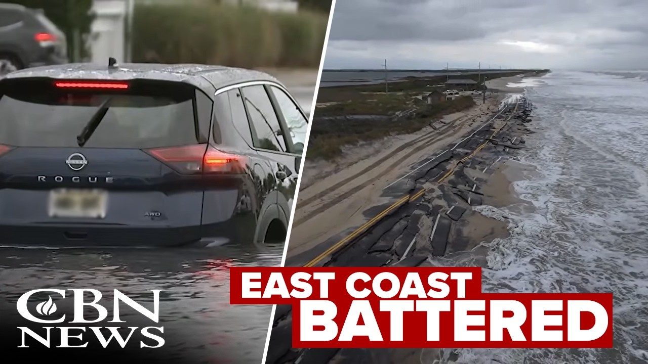 16-Foot Waves, 80 MPH Gusts: Nor’easter Wreaks Havoc on East Coast