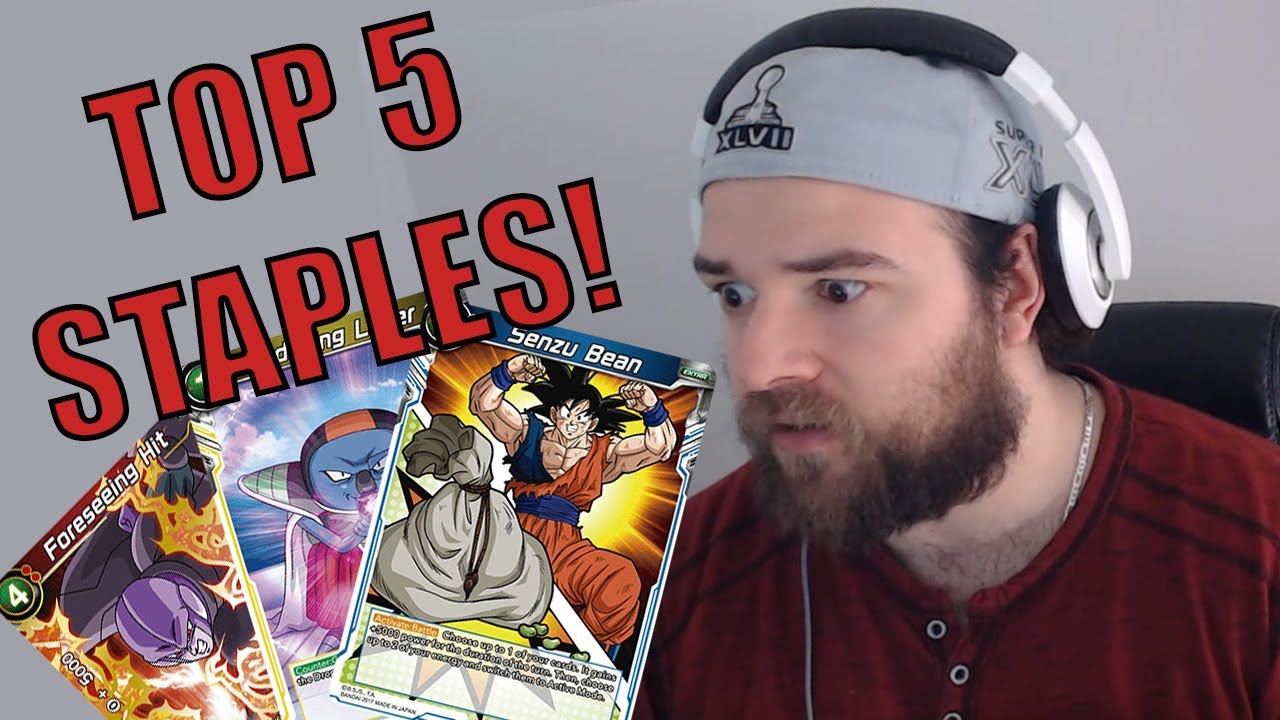 Top 5 Staples In Every Color DBS TCG Discussion YouTube