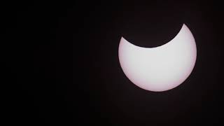 Partial Eclipse 2021 over Ayr, Scotland