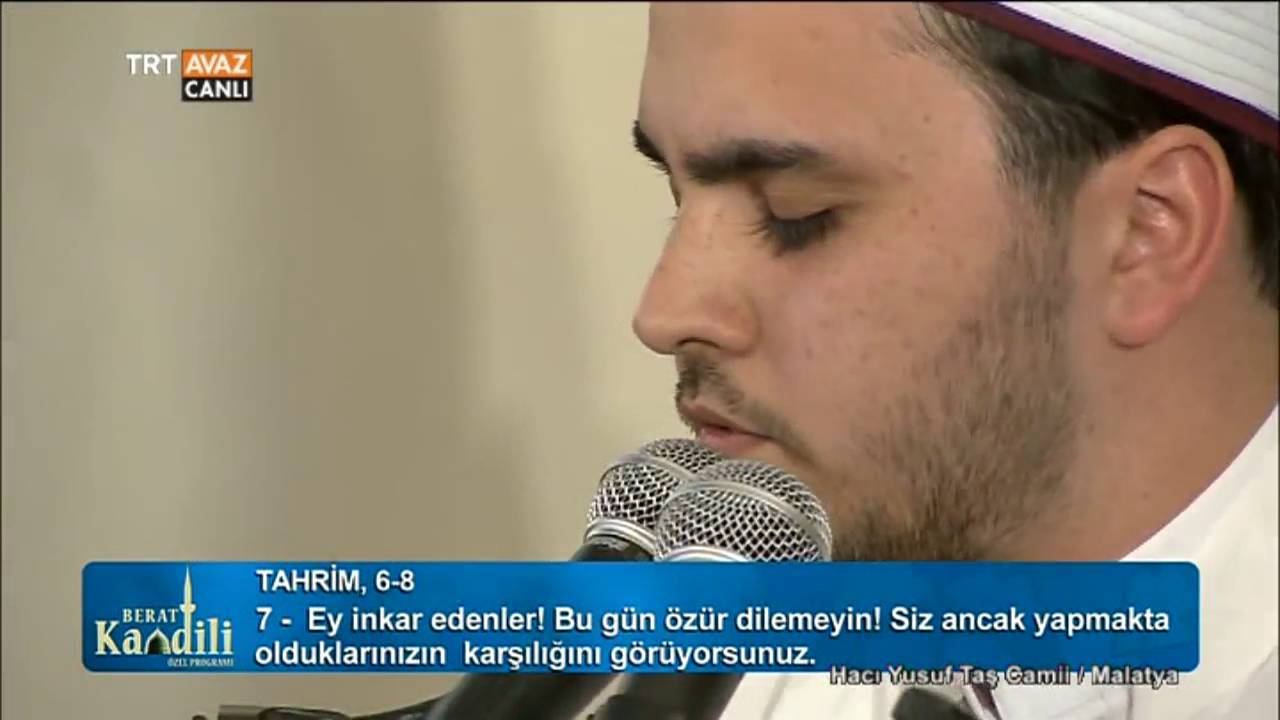 Kur'an-ı Kerim Tilaveti - Alpcan Çelik - Berat Kandili Özel - TRT Avaz