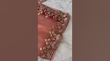 🥻Catalogue :~ Raani* *🥻 SAREE 🥻:~  Soft premium butterfly net fabric with hand gotta work 🎊Rs 1200