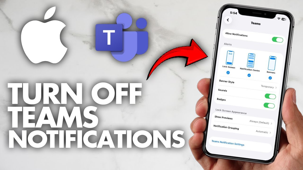 How To Turn Off Microsoft Teams Notifications on iPhone (2026 Guide ...