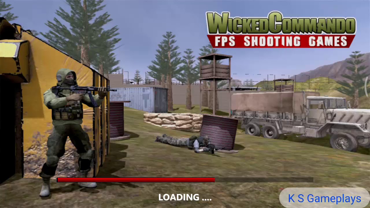 shooting in dc Wicked Commando : FPS Shooting Android Gameplay HD (By AAA Gamers)
