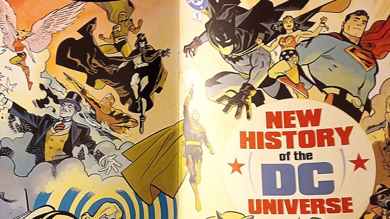 First Look At THE NEW HISTORY OF THE DC UNIVERSE - Comic Clips