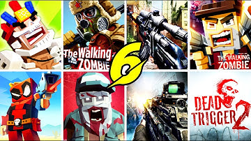 Zombies In City, The Walking Zombie 2, The Walking Zombie Dead City, Zombie Frontier3, Dead Trigger2