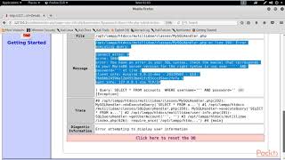 38 SQL Injection Attack on Buggy Web Application