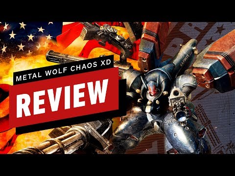 Video: Metal Wolf Chaos XD Pregled - Jednako Zasljepljujuće Glupi Koliko Legenda Sugerira