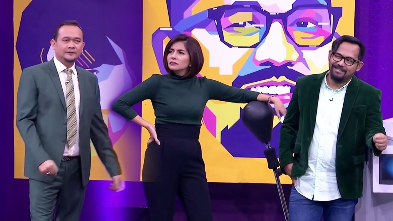 Cak Lontong Gak Berkutik Disemprot Meisya Siregar