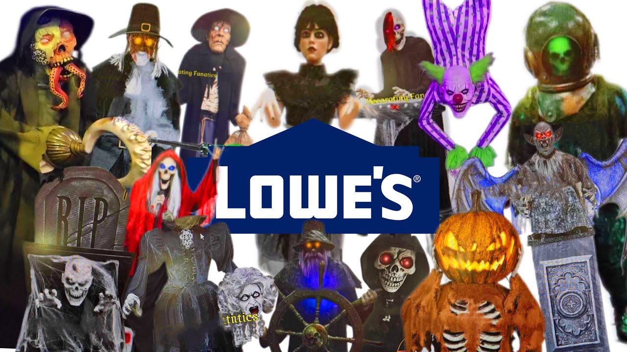 Lowes Halloween 2024 Animatronic Lineup YouTube