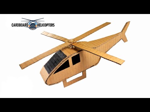 KARTON DIY UÇAKTAN HELİKOPTER YAPIN