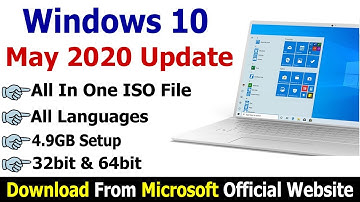 ✅Windows 10 v2004 ISO |🔥Download Windows 10 May 2020 Update ISO file💯 From Microsoft Website😯