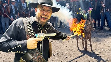 I Got 300+ People to Simulate the Wild West (airsoft)