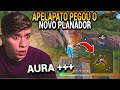 REAÇÃO DO APELAPATO AO PEGAR O NOVO PLANADOR AURA DE NATAL E SKINS DA LOJA MISTERIOSA DO FREE FIRE