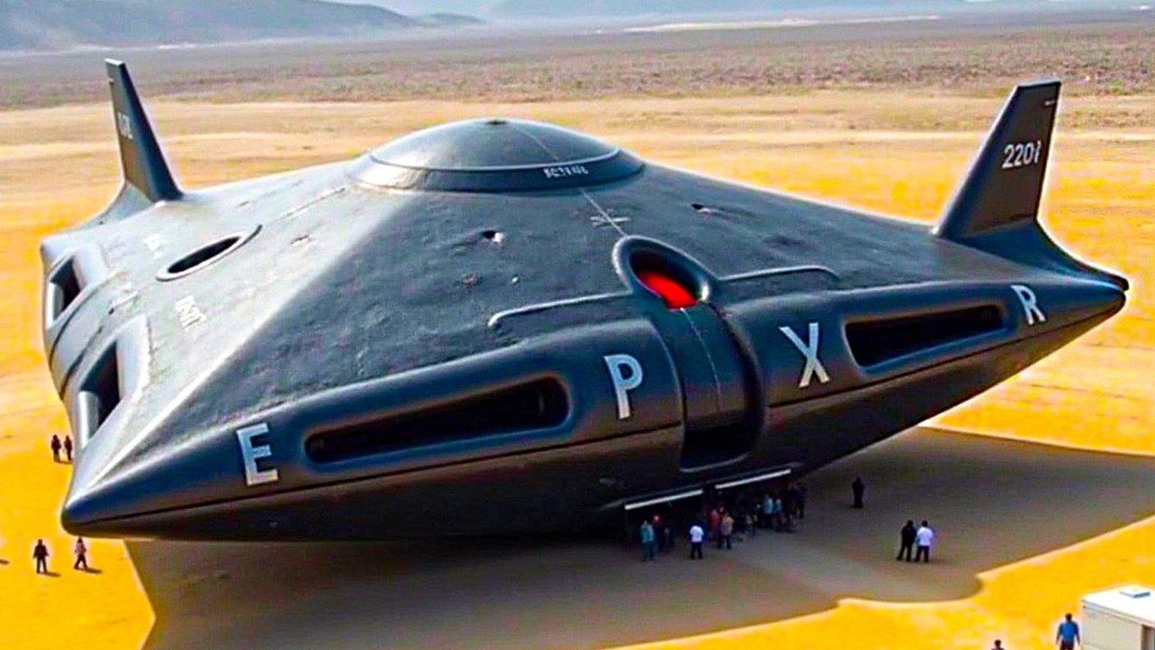 Elon Musk Unveils UFO Fighter Jet That Defies Physics