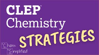 How to Pass CLEP Chemistry and Save Time & Money  Dr K