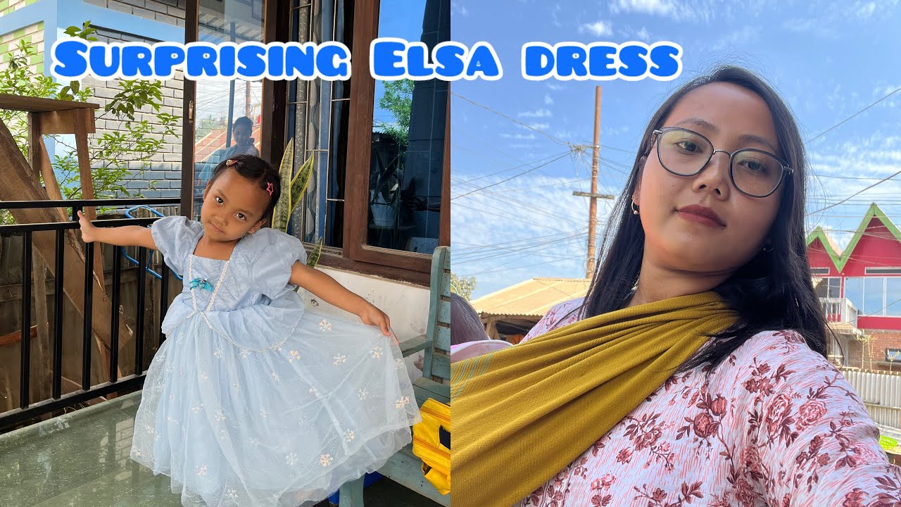 Удивительное платье Эльзы 🤩Aki Pa Dan2 || Платье Снежной Королевы || Единорог 🦄