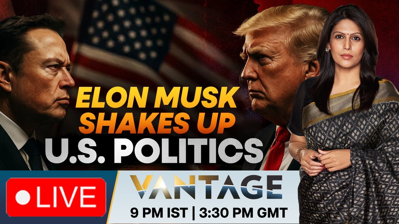 LIVE: Elon Musk Launches New "America" Party to Take on Trump | Vantage with Palki Sharma | N18G