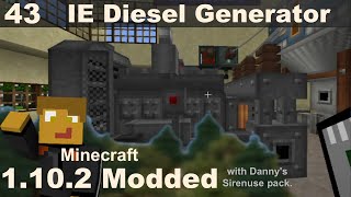 Modded 1.10.2 - E43 - IE Diesel Generator & Power Prioritization