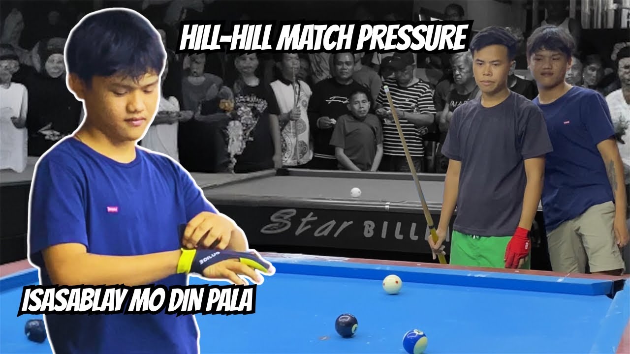 Image of video the HILL-HILL MATCH CALAMBRE VS ARJAY | 220k 10 BALLS 9