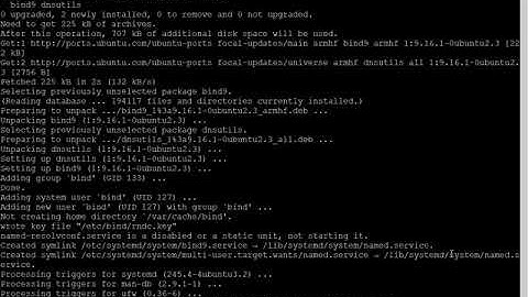 How to  install bind on Ubuntu-20.04