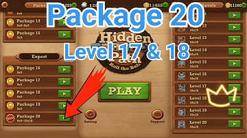 Roll the ball Hidden path || Expert  || package 20 || Level 17 || Level 18 || All Level
