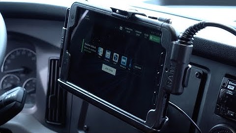 How to dash mount the Galaxy Tab Active3 using No Battery Mode