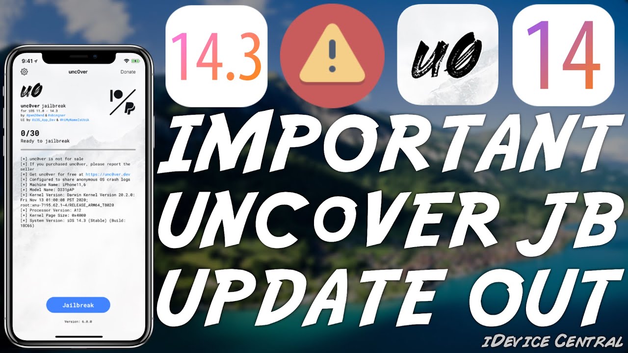 Unc0Ver Jailbreak Very Important Update: Substitute Updated With Jetsam Memory Stability Fixes!
