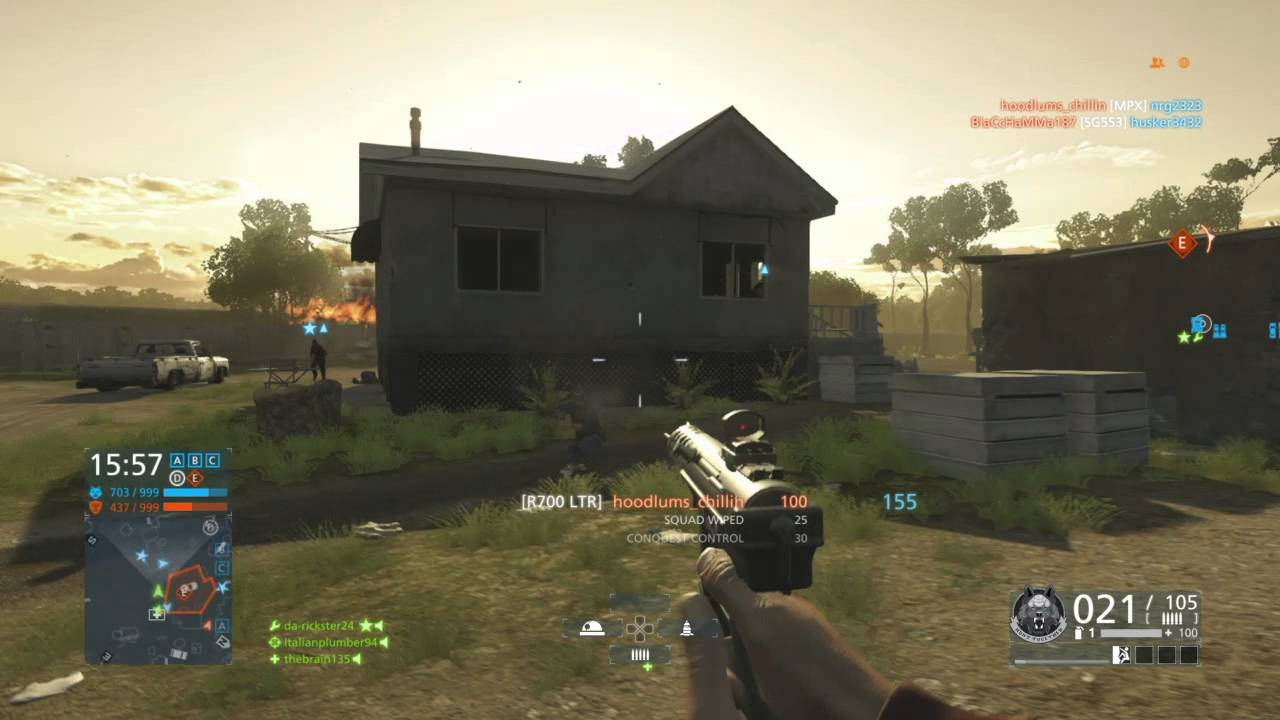 Battlefield Hardline R700 Noscope