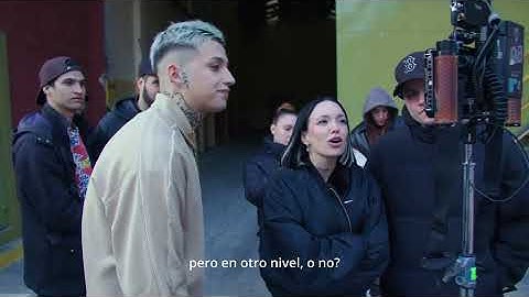 LA JOAQUI ELAGGUME - TATTO REMIX detras de escena