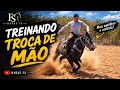 DIA DE TREINAR TROCA DE MÃO NO POTRO ZULU| Evoluindo o Potro para Vaquejada