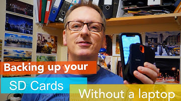 How to Backup SD Cards whilst travelling without a laptop using Ravpower FileHub