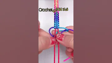 Crochet طريقة عمل اسورة بناتي هاند ميد 1 Crochet How To Make A Hand Made Bracelet For Girls 