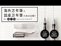 海外と国産万年筆 ペン先太さ比較!【万年筆ペン先】