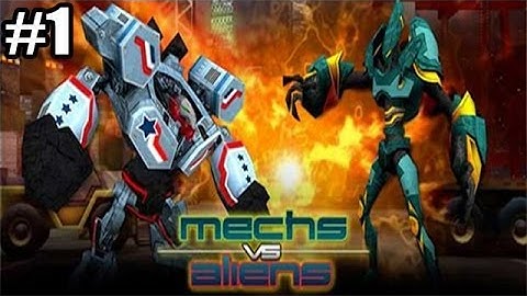 Mechs vs Aliens Android/iOS Gameplay Walkthrough Mission 1 - The War Begins: Moscow
