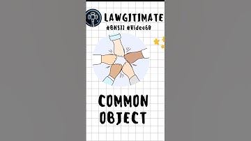 Common Object | #Day 60 of #bns77 | #ipc to #bns | Criminal Laws #shorts