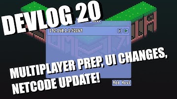 Isometria Devlog 20 - Multiplayer Prep, UI Changes, Netcode Update - Made with Pygame and Python