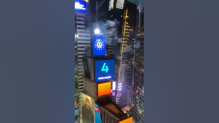 Times Square, 2020 New Year's Eve, NYC