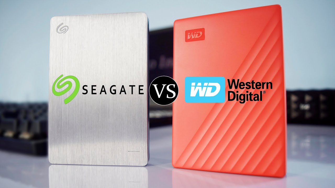 tand Buitenland kloon Seagate vs Western Digital External Hard Disk Drive - YouTube