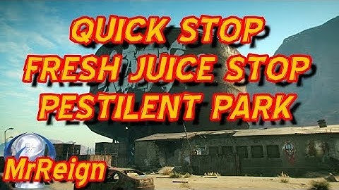 RAGE 2 - Quick Stop - Fresh Juice Stop - Pestilent Park  - All Storage Containers & Data Pads