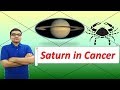 Saturn in Cancer (Traits and Characteristics) | Vedic Astrology