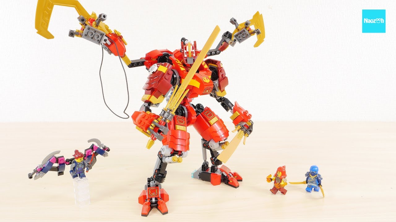 LEGO NINJAGO Kai's Ninja Climber Mech 71812 Dragon Rising Edition
