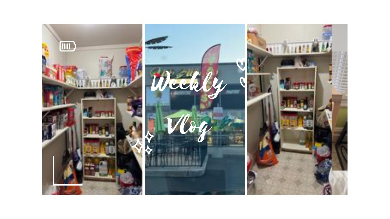 |Slow living vlog| Pantry cleanout, self-care bath + nails and a coffee run!